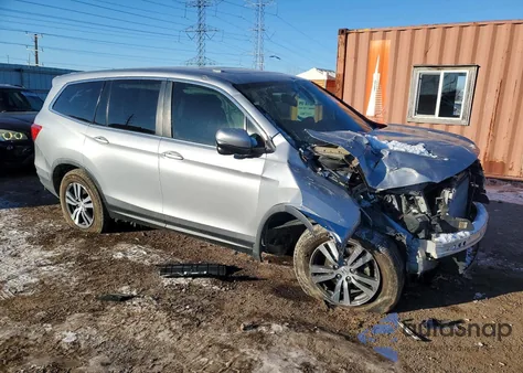 2018 Honda Pilot Exl z USA, uszkodzony, nr VIN 5FNYF6H57JB024254